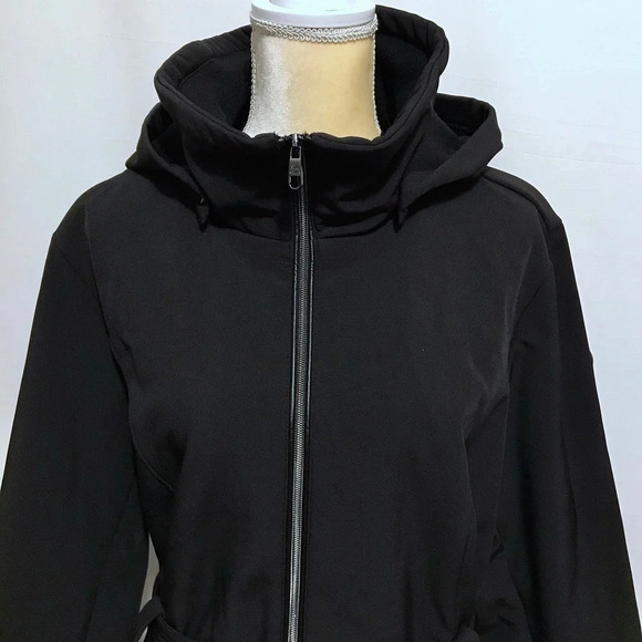 Steve Madden NWOT Softshell Trench Coat Women 1X - Picture 3 of 15